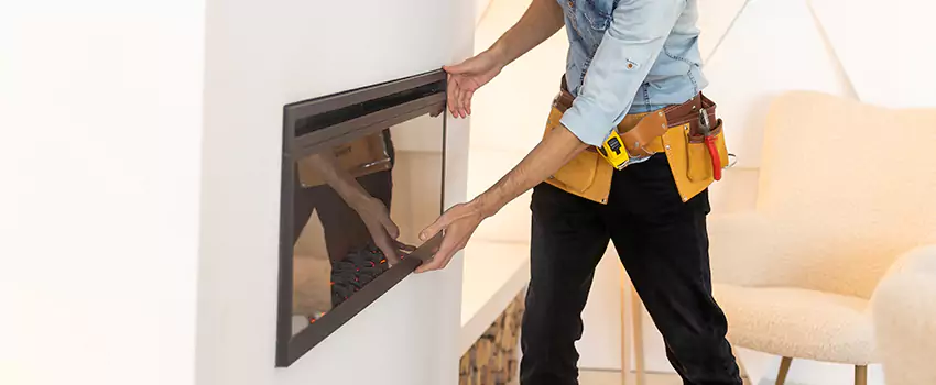 Metal Fireplace Installation in Rockledge, Florida