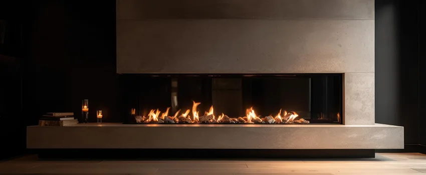 Gas Fireplace Ember Bed Design Services in Rockledge, Florida