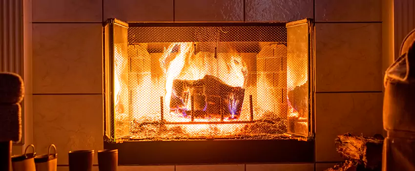 Mendota Hearth Landscape Fireplace Installation in Rockledge, Florida