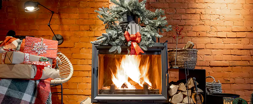 Travis Industries Linear Gas Fireplace Installation in Rockledge, Florida