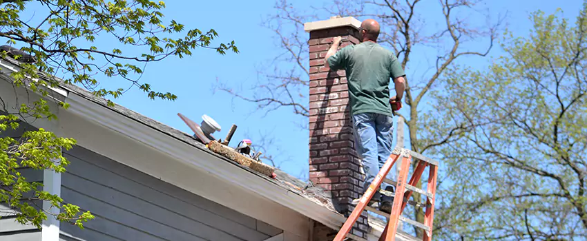 Vinyl and PVC Chimney Flashing Installation in Rockledge, FL